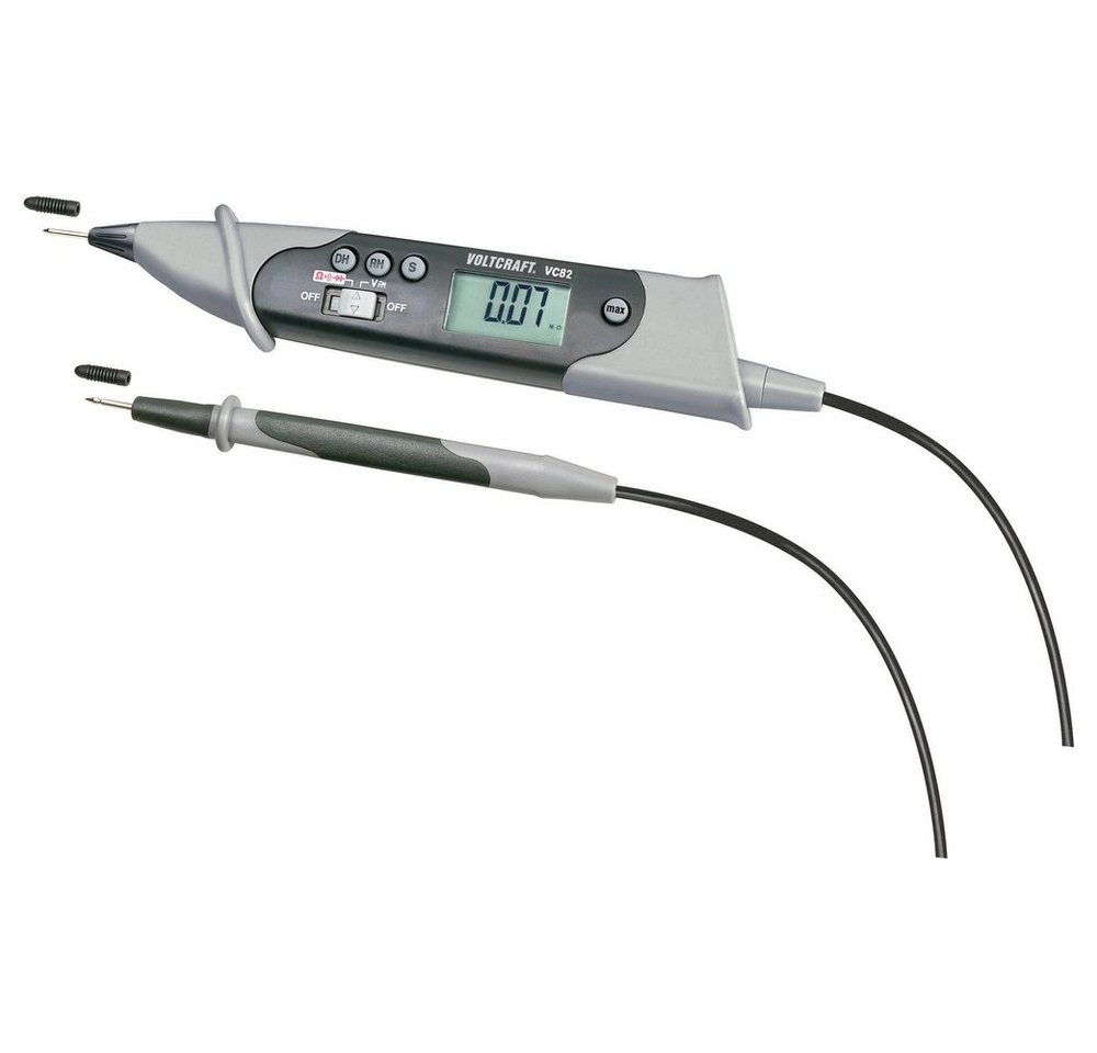VOLTCRAFT Spannungsprüfer VOLTCRAFT VC-82 Hand-Multimeter digital CAT III 250 V Anzeige (Count, (VC-82) von VOLTCRAFT