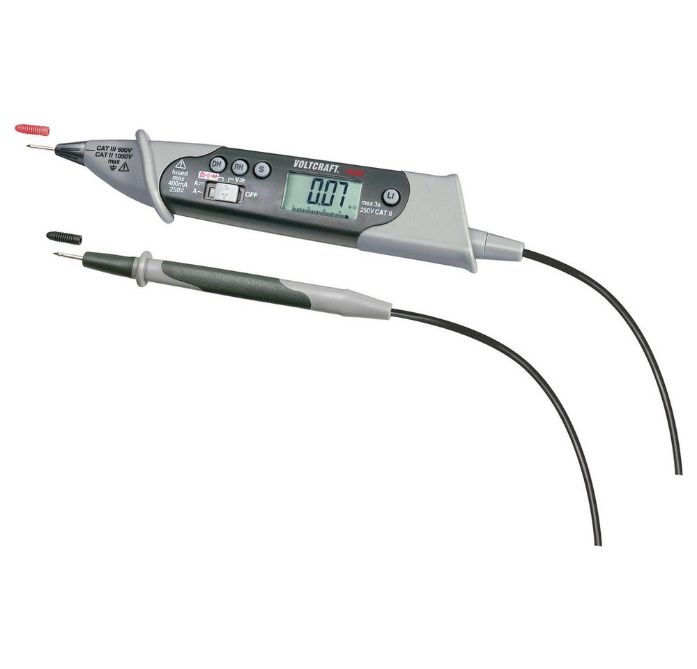 VOLTCRAFT Spannungsprüfer VOLTCRAFT VC86 Hand-Multimeter kalibriert (ISO) digital CAT III 250 V, (VC86) von VOLTCRAFT
