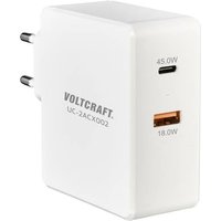 VOLTCRAFT UC-2ACX002 USB-Ladegerät 45 W, 63W Steckdose Ausgangsstrom (max.) 3000mA Anzahl Ausgänge von VOLTCRAFT