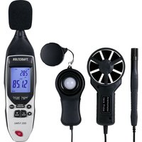 VOLTCRAFT UM5/1 200 Temperaturadapter -200 - 1372 °C Fühler-Typ K Multifunktions-Umweltmessgerät 5i von VOLTCRAFT
