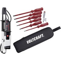 VOLTCRAFT VC 63 Zweipoliger Spannungsprüfer CAT III 1000 V, CAT IV 600V LED, LCD, Akustik von VOLTCRAFT