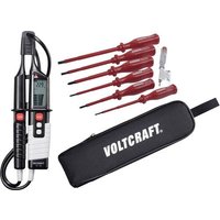 VOLTCRAFT VC 64 Zweipoliger Spannungsprüfer CAT III 1000 V, CAT IV 600V Akustik, LED, LCD von VOLTCRAFT