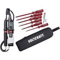 VOLTCRAFT VC 65 Zweipoliger Spannungsprüfer CAT III 1000 V, CAT IV 600V LCD, Akustik, LED von VOLTCRAFT