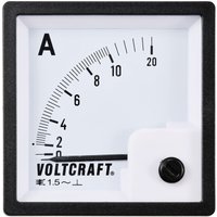 Voltcraft - AM-72X72/10A AM-72X72/10A Analog-Einbaumessgerät AM-72X72/10A 10 a Dreheisen von VOLTCRAFT