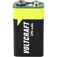 Endurance 6LR61 9 v Block-Akku NiMH 270 mAh 8.4 v 1 St. - Voltcraft von VOLTCRAFT
