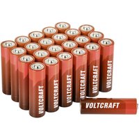 Voltcraft - Industrial LR6 Mignon (AA)-Batterie Alkali-Mangan 3000 mAh 1.5 v 24 St. von VOLTCRAFT