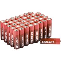 Voltcraft - Industrial LR6 Mignon (AA)-Batterie Alkali-Mangan 3000 mAh 1.5 v 40 St. von VOLTCRAFT