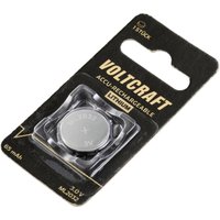Knopfzellen-Akku ml 2032 Lithium 65 mAh 3 v 1 St. - Voltcraft von VOLTCRAFT