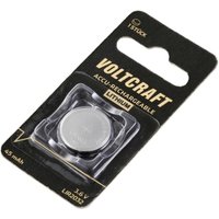 LIR2032 Knopfzellen-Akku lir 2032 Lithium 45 mAh 3.6 v 1 St. - Voltcraft von VOLTCRAFT