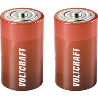 Voltcraft - LR20 Mono (D)-Batterie Alkali-Mangan 18000 mAh 1.5 v 2 St. von VOLTCRAFT