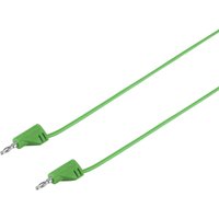 Voltcraft - MSB-200 Messleitung Lamellenstecker 2 mm Lamellenstecker 2 mm 0.90 m Grün 1 St. von VOLTCRAFT