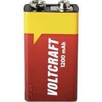 Voltcraft - VC-9V-Li-1200mAh 9 v Block-Batterie Lithium 1200 mAh 9 v 1 St. von VOLTCRAFT