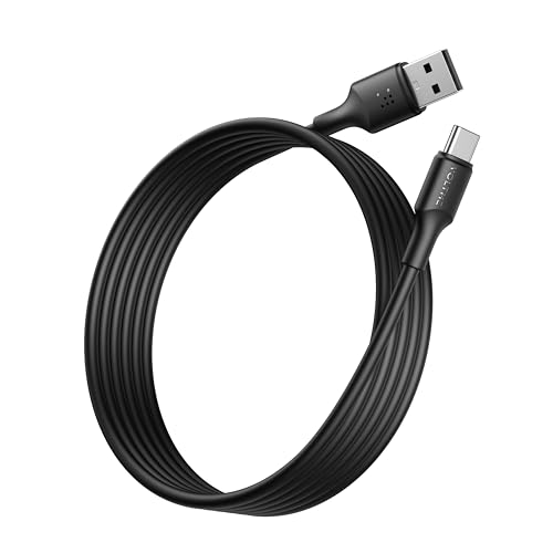 VOLTME USB C auf USB A Kable 60W, TPE Ladekabel Typ-C Datenkabel QC3.0 Kompatibel mit iPhone 16 Pro Max 15 14 13 iPad Macbook Samsung Galaxy S24 Ultra Huawei Pixel Switch usw, 3,0m Schwarz von VOLTME