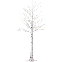 Led Baum Birkenoptik, innen und außen, IP44, warmweiß, Timer, Fernbedienung, 150 cm - Voltronic von VOLTRONIC
