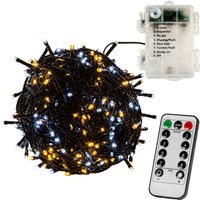 VOLTRONIC® LED Lichterkette Batterie + Fernbedienung von VOLTRONIC