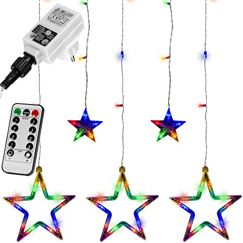 VOLTRONIC LED-Lichtvorhang, für den Innen- und Außenbereich, IP44, Modell und Farbe nach Wahl, Fernsteuerung VOLTRONIC LED-Lichtvorhang, für den Innen- und Außenbereich, IP44, Modell und Farbe nach Wahl, Fernsteuerung von VOLTRONIC