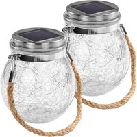 Voltronic - Solar Glas rund 2er Set mit 20 led Draht Voltronic - Solar Glas rund 2er Set mit 20 led Draht von VOLTRONIC