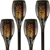 Voltronic - Solarleuchte 4er Set Flammeneffekt 33 led Voltronic - Solarleuchte 4er Set Flammeneffekt 33 led von VOLTRONIC