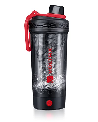 VOLTRX Shaker-Flasche, Gallium USB C wiederaufladbarer elektrischer Protein-Shake-Mixer, Shaker-Becher für Protein-Shakes und Mahlzeiten-Ersatzshakes, BPA-frei, hergestellt mit Tritan, 680 ml von VOLTRX