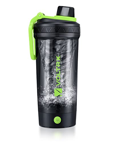 VOLTRX Shaker-Flasche, Gallium USB C wiederaufladbarer elektrischer Protein-Shake-Mixer, Shaker-Becher für Protein-Shakes und Mahlzeiten-Ersatzshakes, BPA-frei, hergestellt mit Tritan, 680 ml VOLTRX Shaker-Flasche, Gallium USB C wiederaufladbarer elektrischer Protein-Shake-Mixer, Shaker-Becher für Protein-Shakes und Mahlzeiten-Ersatzshakes, BPA-frei, hergestellt mit Tritan, 680 ml von VOLTRX