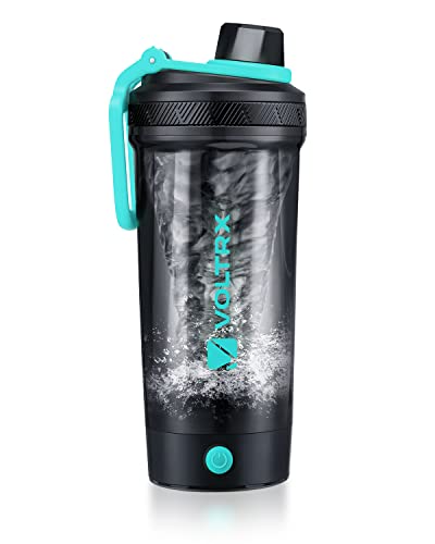 VOLTRX Shaker-Flasche, Gallium USB C wiederaufladbarer elektrischer Protein-Shake-Mixer, Shaker-Becher für Protein-Shakes und Mahlzeiten-Ersatzshakes, BPA-frei, hergestellt mit Tritan, 700 ml von VOLTRX