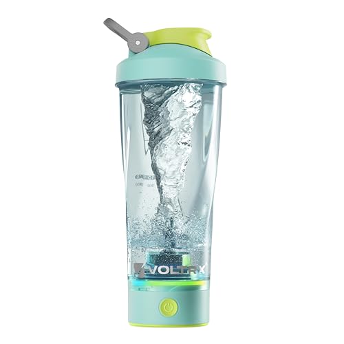 VOLTRX Shaker Proteinshake Elektrischer Eiweiß Shaker 600ml BPA Frei Portable Electric Vortex Mixer,Rechargeable Elektrischer Shaker Protein. von VOLTRX
