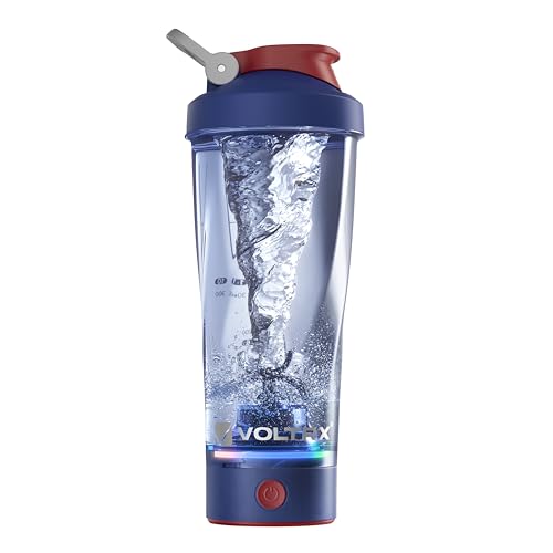 VOLTRX Shake Proteinshake Elektrischer Eiweiß Shaker 600ml BPA Frei Portable Electric Vortex Mixer,Rechargeable Elektrischer Shaker Protein. von VOLTRX