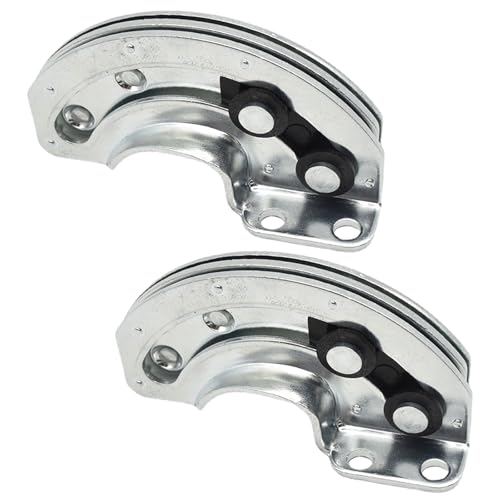 Ipager, nägel mit metallplatten， Verstecktes Schiebetürscharnier for Schränke, 90 ° und 180 °, for Industriemöbel, 2er-Pack(180°) von VOLURE