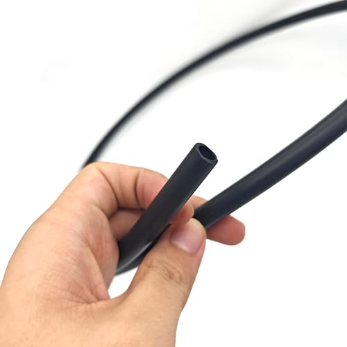 Natürliche Latex-Gummi Schlauch, 1 Meter schwarzer Fluorkautschukschlauch, mehrere Größen(7x10mm) von VOLURE