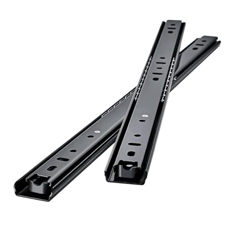 Schubladenläufer ， Schubladenführungen 8-20 Zoll, kaltgewalzter Stahl, Soft-Close, Vollauszug, Zweiteiliger Schrank(Dg205 18 Inch) von VOLURE