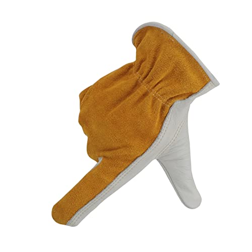 Schweißhandschuhe, Herren-Schweißhandschuhe aus Rindsleder, mehrere Größen(Medium) von VOLURE