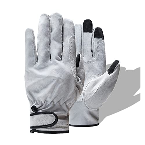 Schweißhandschuhe, Schweißerhandschuh aus Leder, hitzebeständig, grün, mehrere Größen(X-Large) von VOLURE