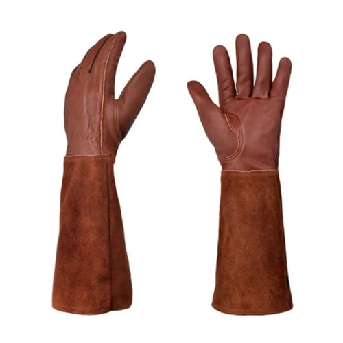 Schweißhandschuhe, Schweißhandschuhe for Gartenarbeiten, mehrfarbig, mehrere Größen(Coffee,Medium) von VOLURE