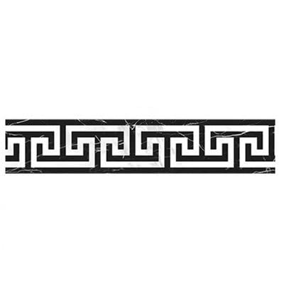 Selbstaufkleber 3D Wallpaper Rahmen， Self-Adhesive Waterproof Wallpaper Border 10cm x 5m Roll for Home Decor(Bd006) von VOLURE