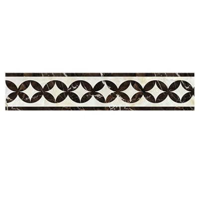 Selbstaufkleber 3D Wallpaper Rahmen， Self-Adhesive Waterproof Wallpaper Border 10cm x 5m Roll for Home Decor(Bd008) von VOLURE