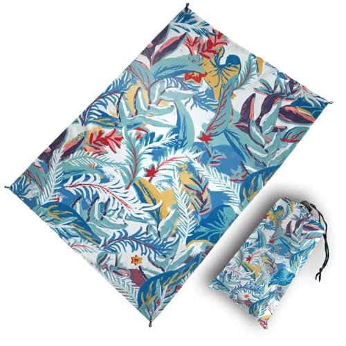 VOLURE Picknick Strand Teppich， Camping-Picknickmatte, mehrere Größen(Mat02 140cm 200cm) von VOLURE