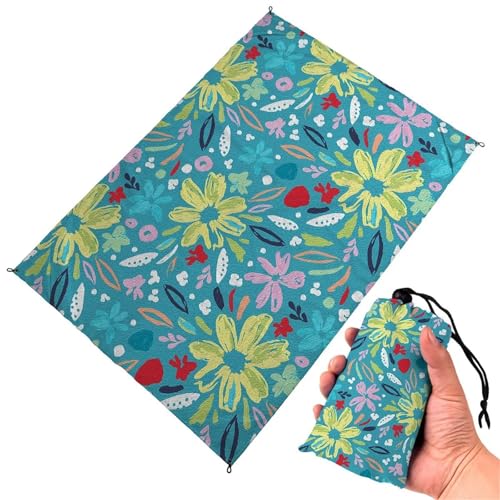 VOLURE Picknick Strand Teppich， Camping-Picknickmatte, mehrere Größen(Mat08 140cm 200cm) von VOLURE