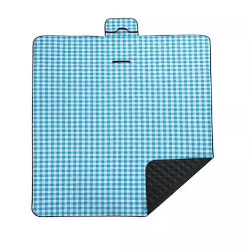 VOLURE Picknick Strand Teppich， Camping Strand Outdoor Picknick Decke Multicolor Mehrere Größen(Blu) von VOLURE