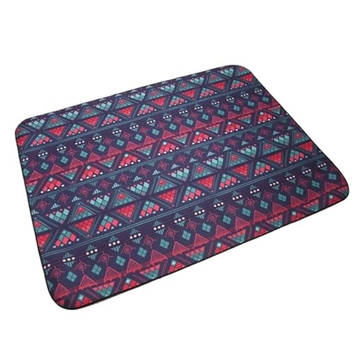 VOLURE Picknick Strand Teppich， Picknickmatte Mehrfarbig 150x150cm(Pupple) von VOLURE