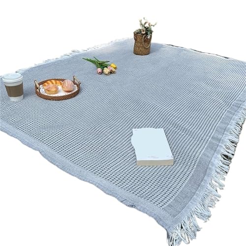 VOLURE Picknick Strand Teppich， Picknickmatte Outdoor Strand Camping 90x150-180cm Mehrfarbig(Grijs,90x180cm) von VOLURE