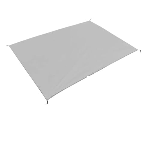 VOLURE Picknick Strand Teppich， wasserdichte Camping-Picknick-Strandmatte mit Stiften, Mehrfarbig, mehrere Größen(Grijs,75 x 210cm) von VOLURE