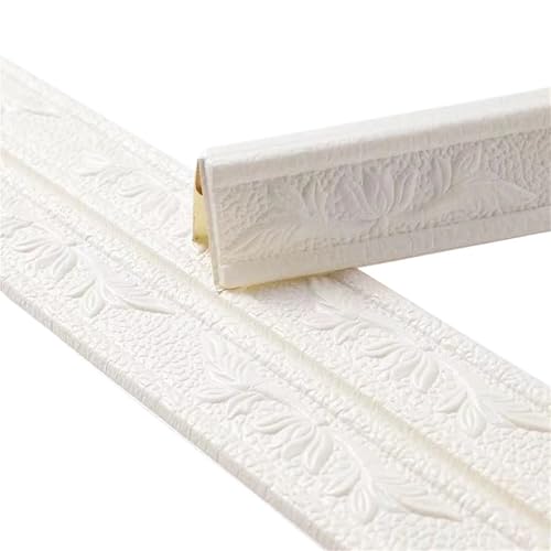 VOLURE Selbstaufkleber 3D Wallpaper Rahmen， 2 pcs Self Adhesive Peel And Stick Wallpaper Border Multicolor(Color 1) von VOLURE