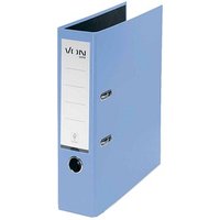 VON LEITZ Ordner hellblau Karton 8,0 cm DIN A4 von VON LEITZ