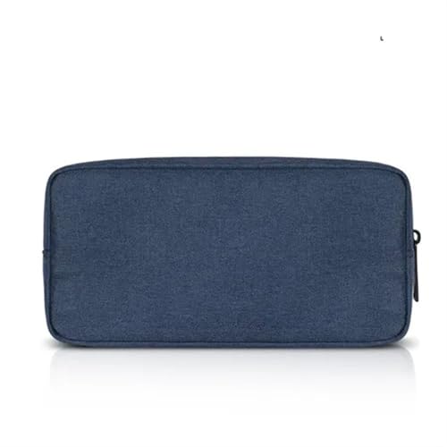 Ladekabel-Organizer, Festplattentasche, Aufbewahrungstasche for Elektronikzubehör for Ladegerät, Adapter oder Nintendo Kabeltasche(Deep Blue L) von VONCYKI