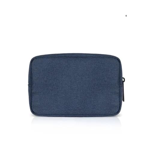 Ladekabel-Organizer, Festplattentasche, Aufbewahrungstasche for Elektronikzubehör for Ladegerät, Adapter oder Nintendo Kabeltasche(Deep Blue S) von VONCYKI