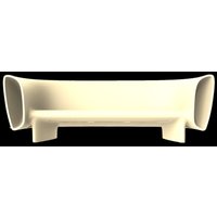 Gebraucht] Vondom Bum Bum Sofa Sitzmöbel Led 244x100x79cm Weiß Leuchte Möbelstück B-Ware von VONDOM