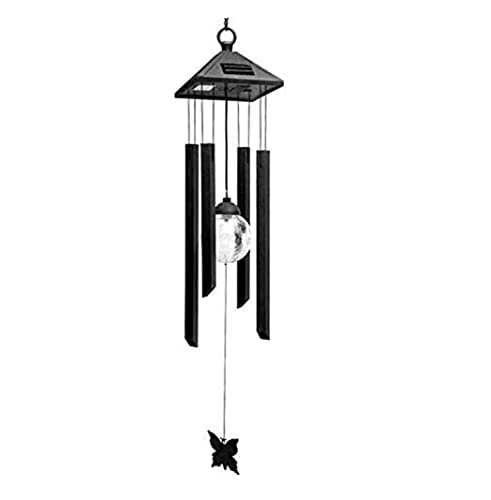 VONGAZ Windspiele Windspiel Solar Power Wind Chime Kristallkugel Wind Chime Wind Wasserdichtes Outdoor Windchime Klangspiel Glockenspiele VONGAZ Windspiele Windspiel Solar Power Wind Chime Kristallkugel Wind Chime Wind Wasserdichtes Outdoor Windchime Klangspiel Glockenspiele von VONGAZ