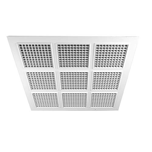 Deckenraster Rasterdecken Deckenlamellen Kassettendecke Abhängedecke Belüftung - VONLIS® Basic von VONLIS