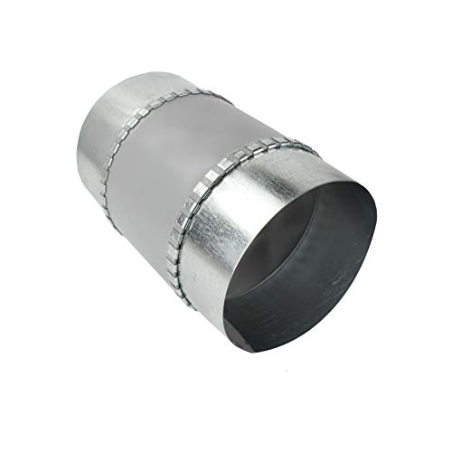 Segeltuch Verbindungsstück Vibrationsdämpfer Wickelfalzrohr Flexibel elastisch - VONLIS® Ø 125 mm von VONLIS