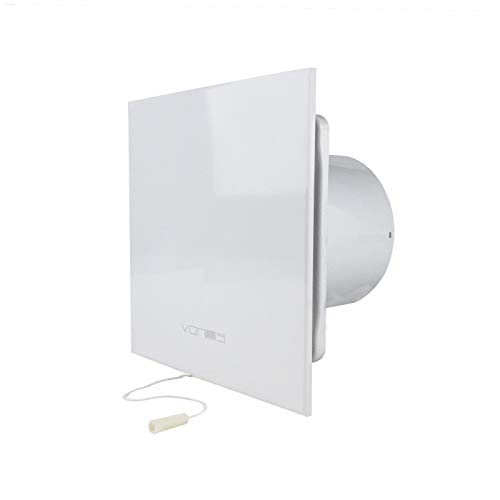 VONLIS Badlüfter Ventilator Lüfter Badezimmer WC Be- Entlüftung Abluft Ø 100 mm weiß Zugschalter gerade VONLIS Badlüfter Ventilator Lüfter Badezimmer WC Be- Entlüftung Abluft Ø 100 mm weiß Zugschalter gerade von VONLIS
